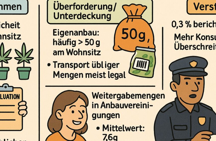 EKOCAN: Erste Bilanz zum Konsumcannabisgesetz – Evaluation der…